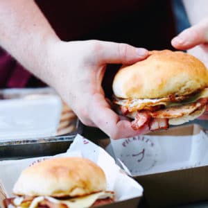 Pickett's Deli Bacon and Egg Roll
